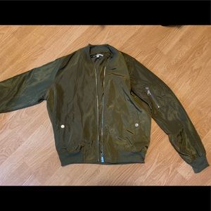 army green jacket